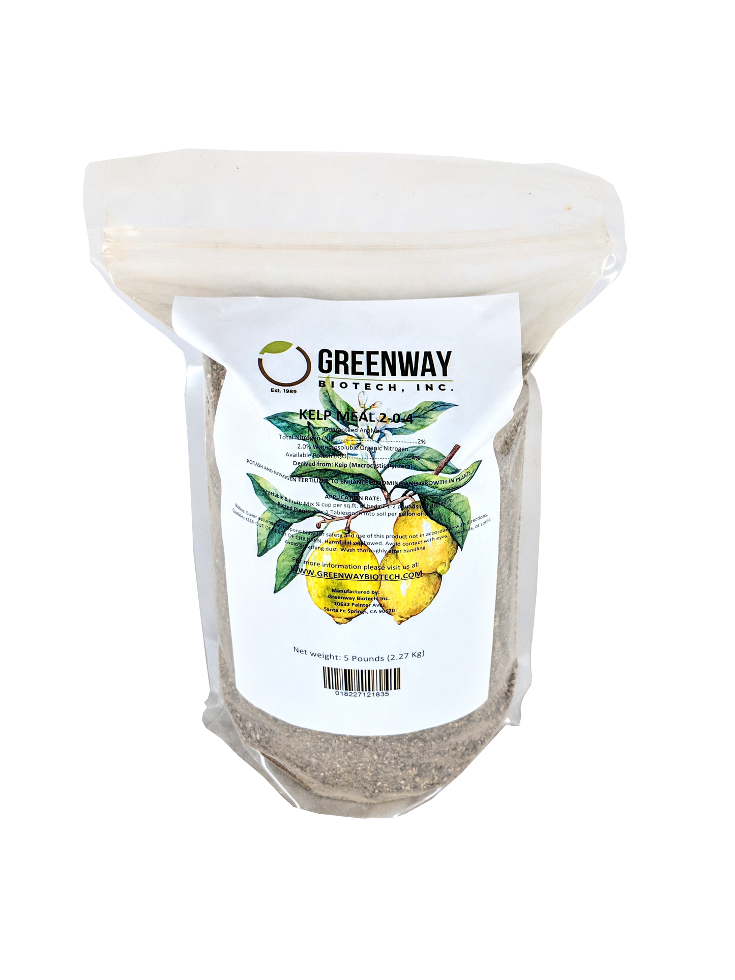 Kelp Meal Fertilizer 2-0-4