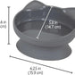 Kitty City Elevated Cat Bowls Set of 2 Whisker Friendly Raised 6.5oz Modern