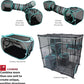 Kitty City Outdoor Catio Furniture and Play Kits for Cats, Outdoor Mega Kit