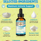 L-Lysine Liquid Drops for Cats Immune & Respiratory Support 2oz Chicken