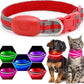 LED Dog Collar USB Rechargeable Light Up Safety Collar - All Colors/ Sizes