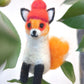 Felted Wool Fox Ornament