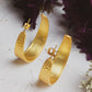 Golden Road Hoop Earrings