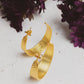 Golden Road Hoop Earrings