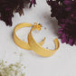 Golden Road Hoop Earrings