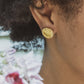 Pavé Basket Stud Earrings