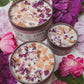 LOVE NOTES Rose + Pink Salt Candle