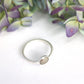 Mini Pebble Ring - Silver