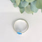 Mini Pebble Ring - Silver