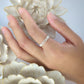 Halo Chain Band Ring
