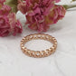 Halo Chain Band Ring