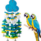 Large Parrot Chew Toy 22” for Macaws, African Grey, Cockatoo & Amazon Birds