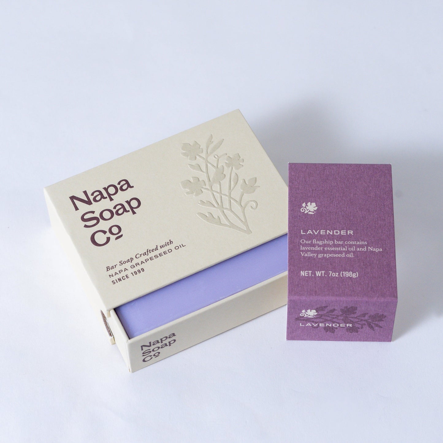 Bar Soap - Lavender 7 oz - contains pure lavender essential oil and shea butter