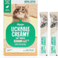 Lickable Cat Treat Skin Coat Salmon Omega-3 Grain Free Squeeze