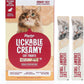 Lickable Cat Treat Skin Coat Salmon Omega-3 Grain Free Squeeze