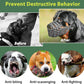 Lightweight Basket Large Dog Muzzle Adjustable Allows Panting Drinking Training