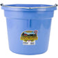 Little Giant Flat Back Plastic Animal Feed Livestock Horse Feed Bucket 5 Gallon