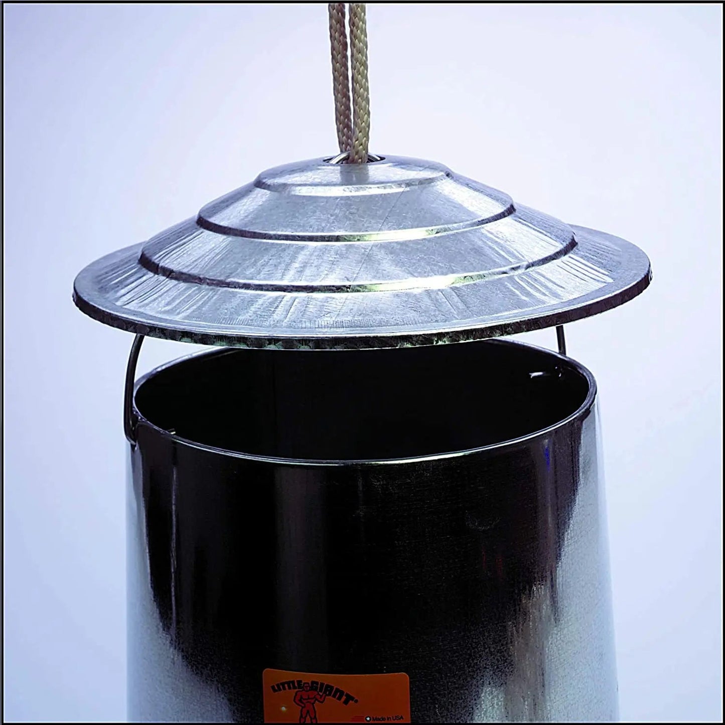 Little Giant Metal Hanging Poultry Feeder Cover