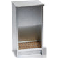 Little Giant Galvanized Steel Poultry Feeder 25 lb High Capacity Wall Mount
