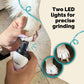 Luckytail Pet Nail Grinder Quiet USB Rechargeable 2 LED 2 Speeds