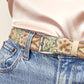 Luisa Emboidered Skinny Belt