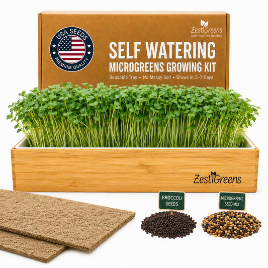 Microgreens Growing Kit Self Watering