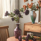 Two-Head Seattle Dahlia Flower Stem 26.7" Tall