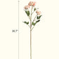 Three-Head Seattle Dahlia Flower Stem 30.7" Tall