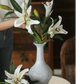 Artificial Real Touch Lily Stem 30" Tall