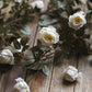 Artificial Small Peony Flower Vine 65" Long