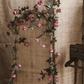 Artificial Small Peony Flower Vine 65" Long