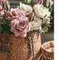 Rolled Edge American Rose Stem 18" Tall