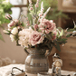 Rolled Edge American Rose Stem 18" Tall