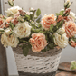 Rolled Edge American Rose Stem 18" Tall