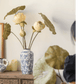 Artificial Rustic Lotus Stem