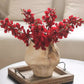 Single Red Orchid Stem 24" Tall