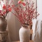 Faux Red Winterberry Stem