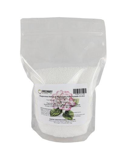 Fertilizante de nitrato de magnesio 11-0-0