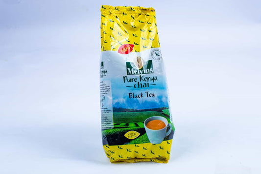 Melvins Black Tea Plus Free Tangawizi Sample 500g