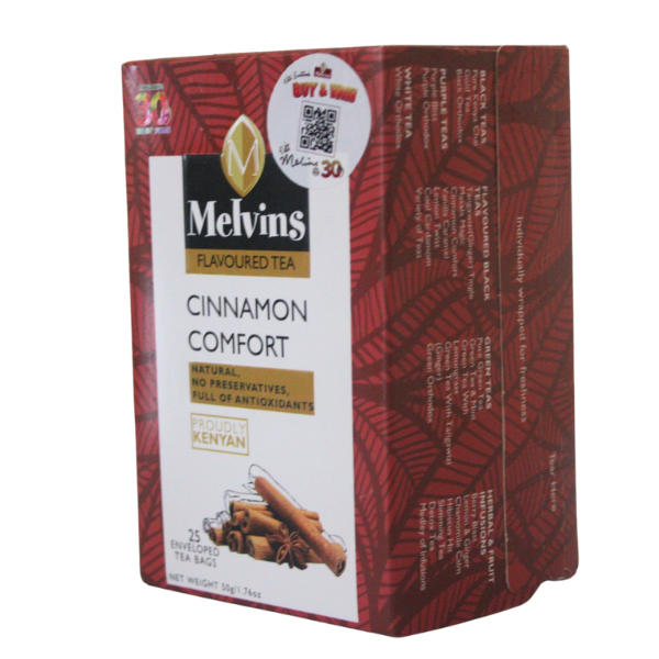 Melvins Cinnamon Comfort Cinnamon Black Tea – 25 Bags
