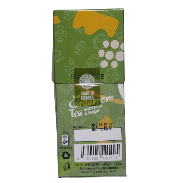MELVINS INSTANT CARDAMOM STICKS IN PACKETS 4 IN 1