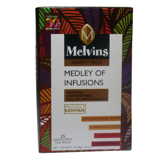 MELVINS MEDLEY OF INFUSIONS TEABAGS 25's