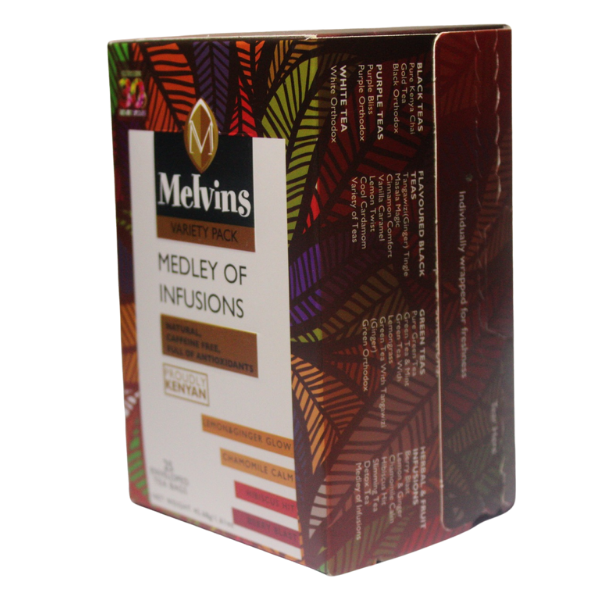 MELVINS MEDLEY OF INFUSIONS TEABAGS 25's