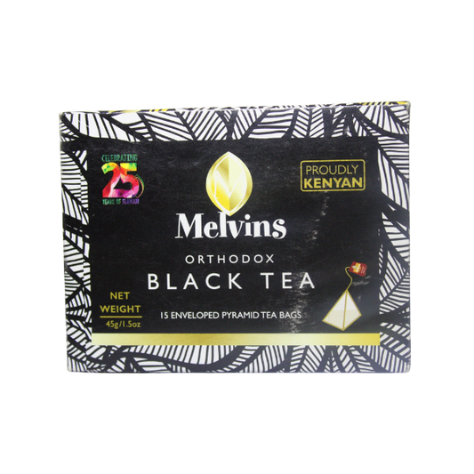 MELVINS BLACK ORTHODOX TEA 15'S TAGGED