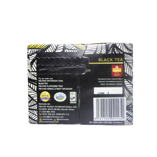 MELVINS BLACK ORTHODOX TEA 15'S TAGGED
