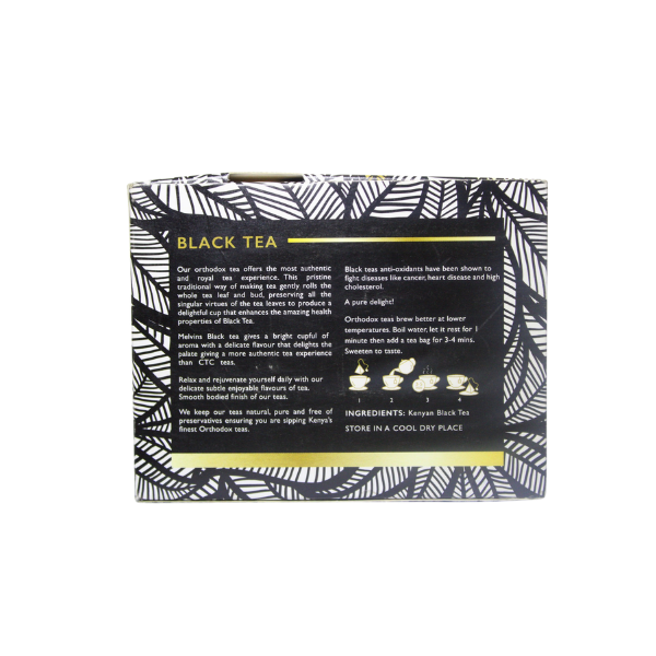MELVINS BLACK ORTHODOX TEA 15'S TAGGED