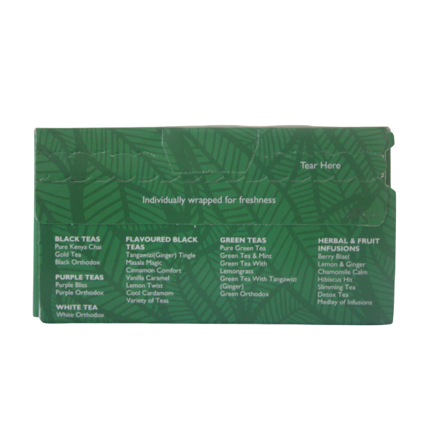 MELVINS PURE GREEN TEA TEABAGS 25'S