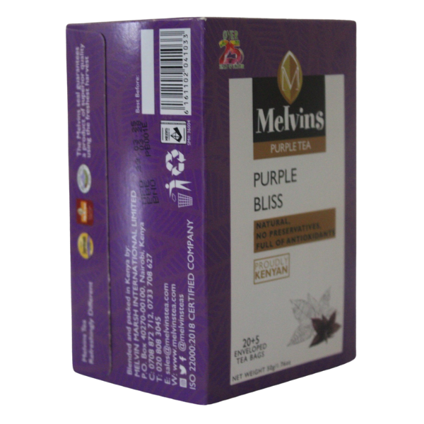 MELVINS PURPLE BLISS TEA BAGS 25's