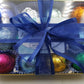 Gift Set for Him with 12 foil wrapped 2.5 oz bath bombs, great for dry skin, Manly Scents