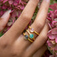 Mini Pebble Ring - Gold